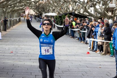 Instante de la Carrera contra el Cáncer de Páncreas.