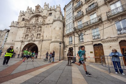 Instante de la Carrera contra el Cáncer de Páncreas.
