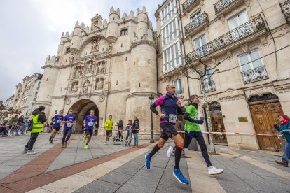 Instante de la Carrera contra el Cáncer de Páncreas.