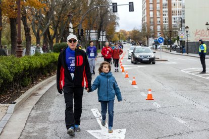 Instante de la Carrera contra el Cáncer de Páncreas.