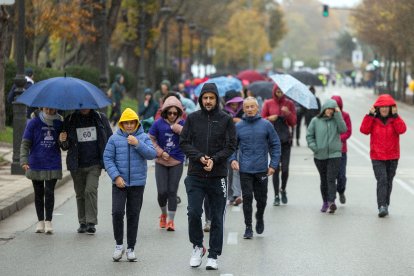 Instante de la Carrera contra el Cáncer de Páncreas.