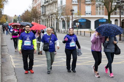 Instante de la Carrera contra el Cáncer de Páncreas.