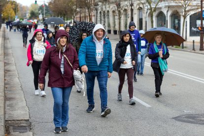 Instante de la Carrera contra el Cáncer de Páncreas.