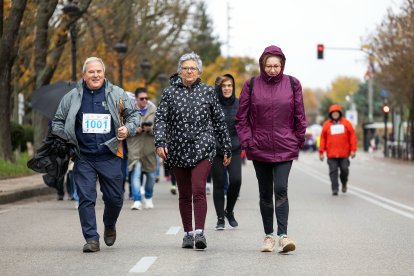 Instante de la Carrera contra el Cáncer de Páncreas.