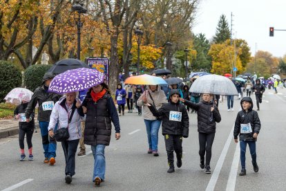 Instante de la Carrera contra el Cáncer de Páncreas.