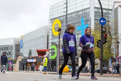 Instante de la Carrera contra el Cáncer de Páncreas.