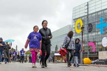 Instante de la Carrera contra el Cáncer de Páncreas.
