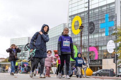 Instante de la Carrera contra el Cáncer de Páncreas.
