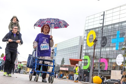 Instante de la Carrera contra el Cáncer de Páncreas.