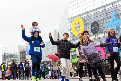 Instante de la Carrera contra el Cáncer de Páncreas.