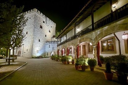 El Landa Palace, el único hotel de la capital burgalesa con categoría de cinco estrellas.