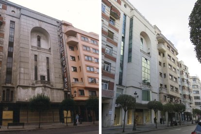 El Cine Gran Teatro, en los años 90 y en la actualidad.