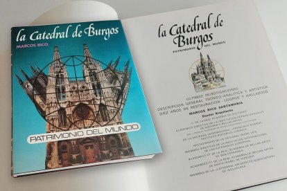 Ejemplar de 'La Catedral de Burgos. Patrimonio del mundo'.