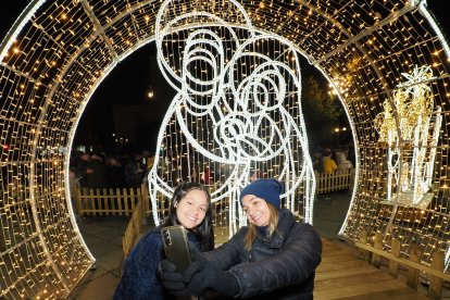 Inauguración del alumbrado navideño de Valladolid