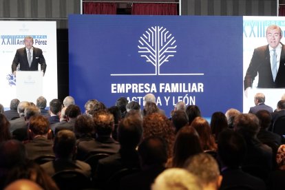 Acto de entrega del XXIII Premio 'Antonio Pérez' de Empresa Familiar de Castilla y León