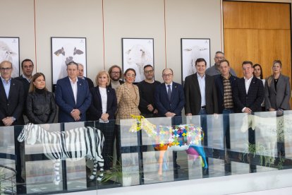 El presidente de la Junta de Castilla y León, Alfonso Fernández Mañueco, visita la empresa Moralejo Selección.