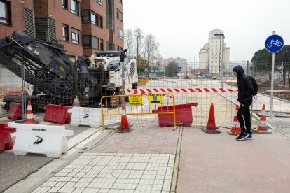 Así están avanzando las obras, como se ve en estas imágenes tomadas en la última semana de noviembre.
