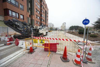 Así están avanzando las obras, como se ve en estas imágenes tomadas en la última semana de noviembre.