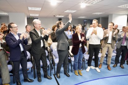 El presidente del Partido Popular de Castilla y León, Alfonso Fernández Mañueco, clausura el foro de presentación de los indicadores del proyecto ‘Castilla y León entre las 3 mejores comunidades de España’.