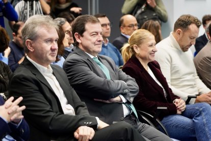 El presidente del Partido Popular de Castilla y León, Alfonso Fernández Mañueco, clausura el foro de presentación de los indicadores del proyecto ‘Castilla y León entre las 3 mejores comunidades de España’.