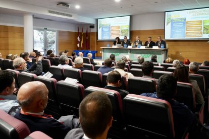 El presidente de Acor, Jesús Posadas, el vicepresidente, Eliseo Veganzones, el secretario, Ramón Bocos y el director general, José Luis Domínguez