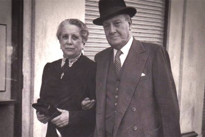 Eulalia Cáceres y Manuel Machado.