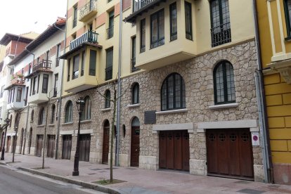 La pensión Filomena estaba en el número 8 de la calle Aparicio y Ruiz de Burgos.