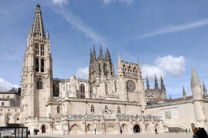 Estampa de la Catedral de Santa María, patrimonio de la Humanidad desde 1984.
