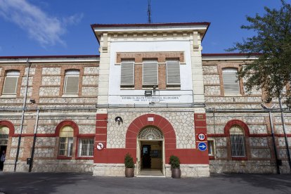 Fachada de la prisión de Burgos.