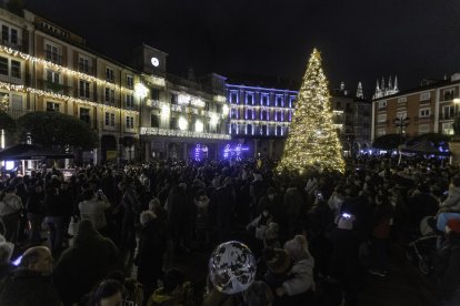 Pistoletazo de salida de la Navidad en Burgos.