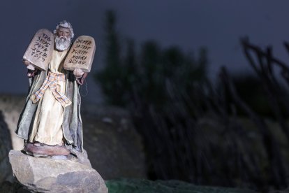 Escena de la XXXIII edición del Belén Monumental del Ejército.