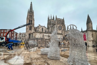 Imagen de la instalación navideña.