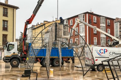Imagen de la instalación navideña.