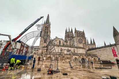 Imagen de la instalación navideña.