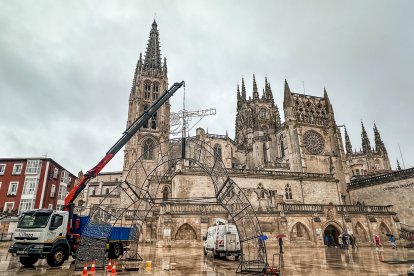 Imagen de la instalación navideña.