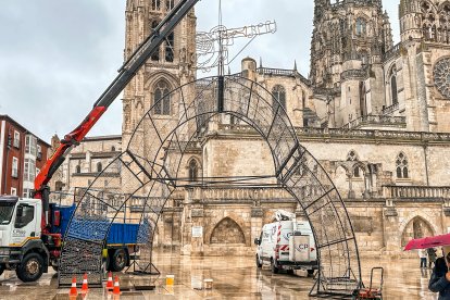 Imagen de la instalación navideña.