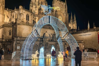 Imagen de la instalación navideña.