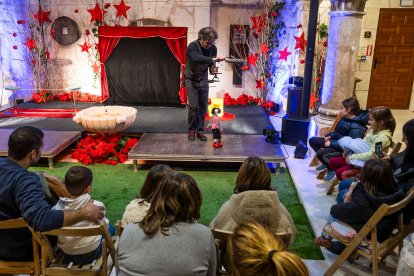 Una de las actividades navideñas en el Palacio de Castilfalé.