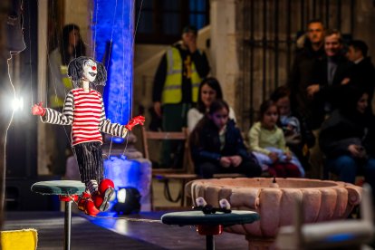 Una de las actividades navideñas en el Palacio de Castilfalé.