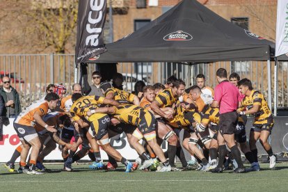 Imagen del partido entre Recoletas Burgos Caja Rural y Les Abelles.