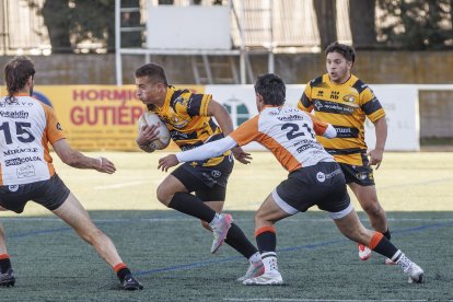 Imagen del partido entre Recoletas Burgos Caja Rural y Les Abelles.