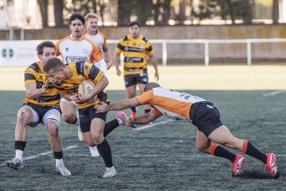 Imagen del partido entre Recoletas Burgos Caja Rural y Les Abelles.