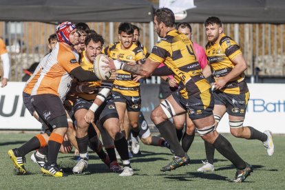 Imagen del partido entre Recoletas Burgos Caja Rural y Les Abelles.