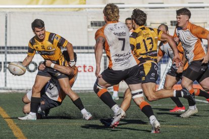 Imagen del partido entre Recoletas Burgos Caja Rural y Les Abelles.