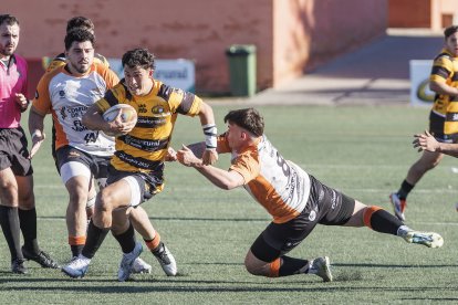 Imagen del partido entre Recoletas Burgos Caja Rural y Les Abelles.