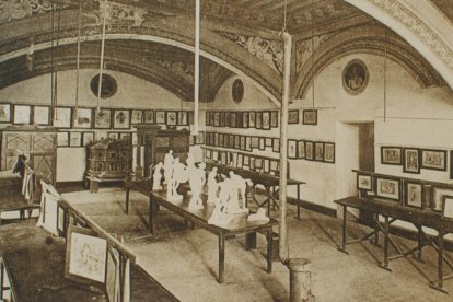 Sala del General Superior del Colegio, luego cátedra de Dibujo (foto) y hoy Museo del Instituto.