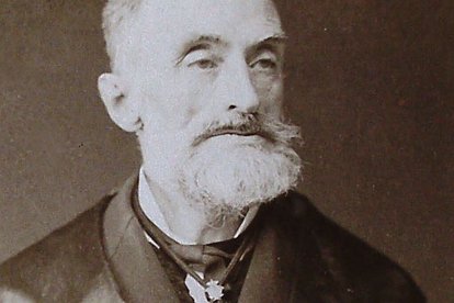 José Martínez Rives, catedrático de Mitología e Historia y director del Instituto de Burgos.