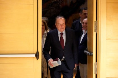 El presidente del Consejo de Cuentas de Castilla y León, Mario Amilivia, comparece para presentar el Plan Anual de Fiscalizaciones para 2026, que se debate y vota a continuación en la Comisión de Economía y Hacienda de las Cortes.