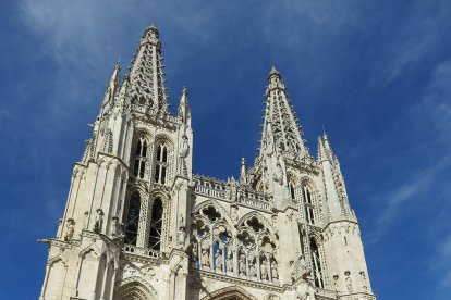 Torres y agujas de la Catedral de Santa María.