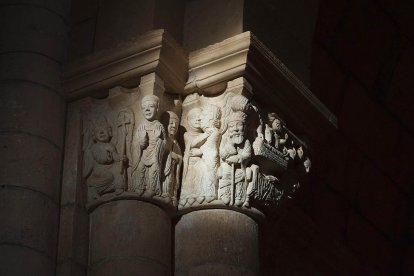 El 'milagro de la luz' en San Juan de Ortega.